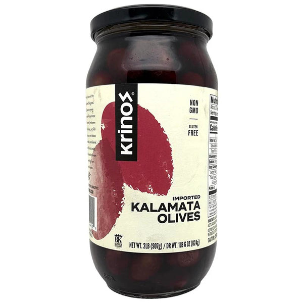 Kalamata Olives - Krinos - 2 lb jar