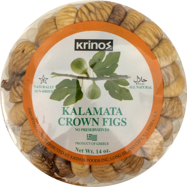 Krinos Greek Kalamata Crown Figs - 14 oz (400g)