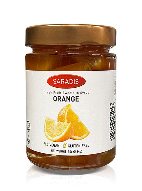 Fruit Preserves - Orange - Saradis - 1 lb jar – Greek Market