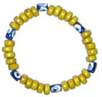 Children's Multi Colored Evil Eye Bracelet - 1 pc
