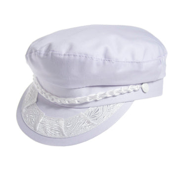 Authentic Greek Fisherman's Cap - Cotton - White