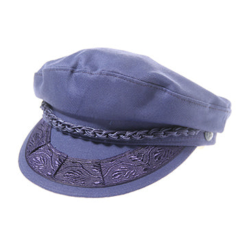 Authentic Greek Fisherman's Cap - Cotton - Navy
