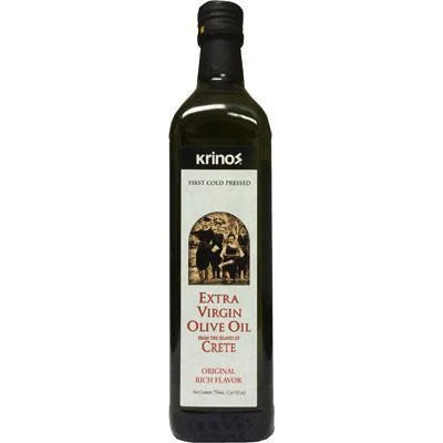 Olive Oil - Extra Virgin - Krinos - From The Island Of Crete - 750 ml bottle