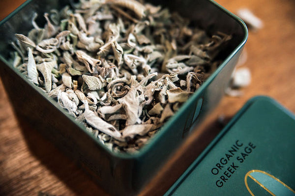 Organic Greek Sage Tea - 7Senses - 20 gr tin