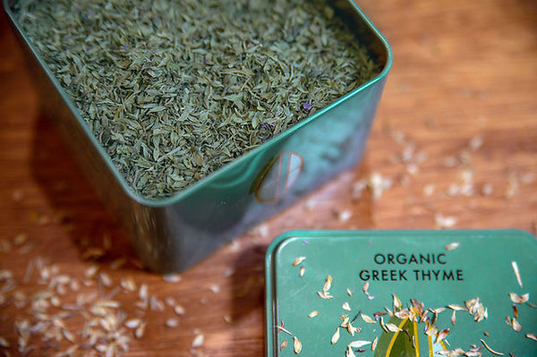 Organic Greek Thyme Tea - 7Senses - 50 gr tin