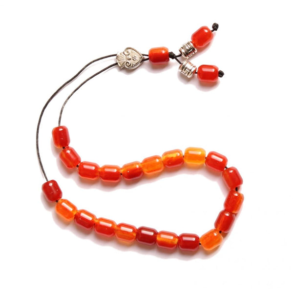 Worry Beads - Classic - Honey & Amber - 1 pc.