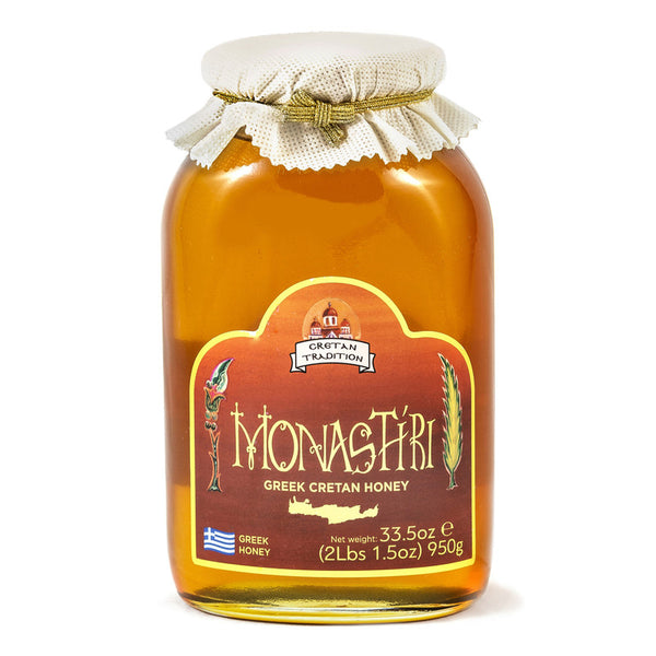 Honey from Crete - Monastiri - 950 gram jar