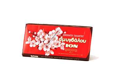 Milk Chocolate With Almonds - Ion - 200 gr bar