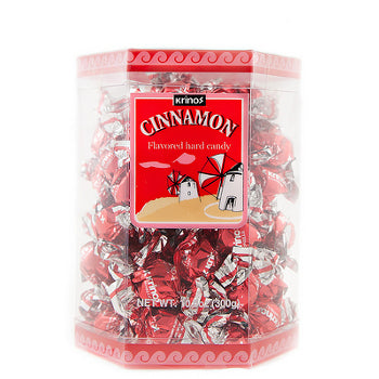 Cinnamon Flavored Hard Candy - Krinos - 10.6 oz box