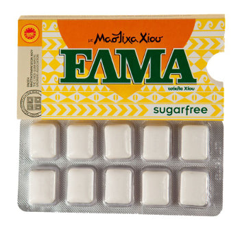 Elma Mastic Chewing Gum - Sugar Free - 10 pc pack