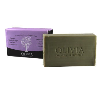 Olivia Natural Bar Soap With Olive & Lavender Oil - 125 gr bar