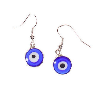 Evil Eye Earrings - Turquoise - 1 pc