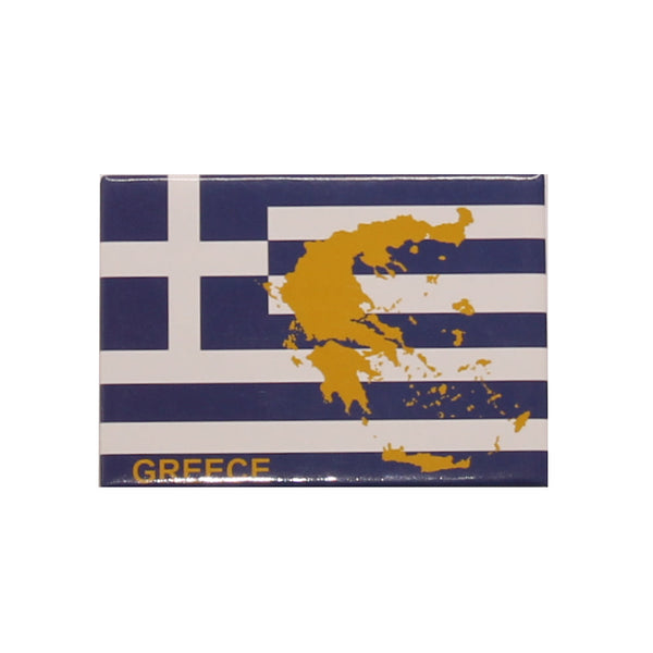 Greek Flag Magnet - 1 pc