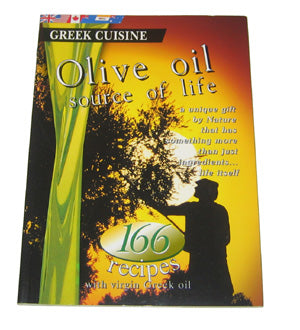 Olive Oil Source Of Life - 166 Recipes - Greek Cuisine - 1 Pc