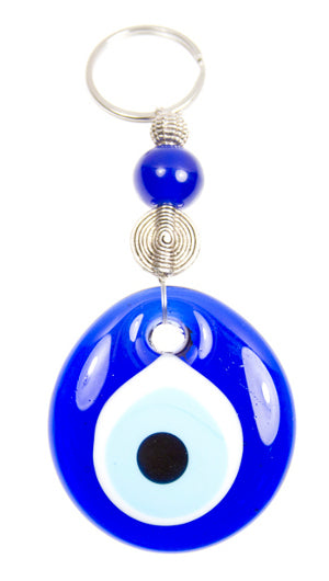 Lucky Eye Keychain With Spiral - 1 pc