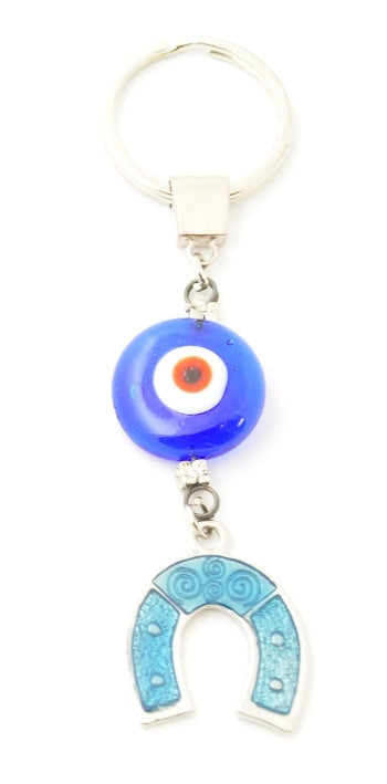 Lucky Eye Keychain & Charm - Lucky Horseshoe - 1 pc