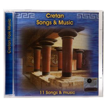 Greek CD - Cretan Songs & Music - 1 pc