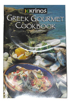 Greek Gourmet Cookbook - Krinos - 1 Book