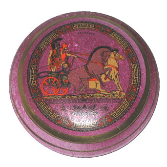 Ceramic Jewelry Holder - 4'' Diameter - Purple - 1 pc
