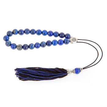 Lapis Lazuli Worry Beads - 1 pc.