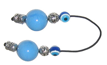 Greek Begleri - Evil Eye - Turquoise & Blue - 1 pc.