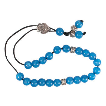 Worry Beads - Classic - Round Blue - 1 pc.