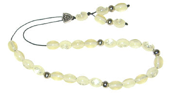Worry Beads - Classic - Clear With Sparkles - 1 pc.