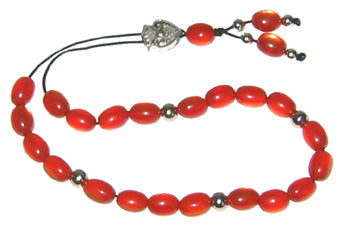 Worry Beads - Classic - Transparent Honey - 1 pc.