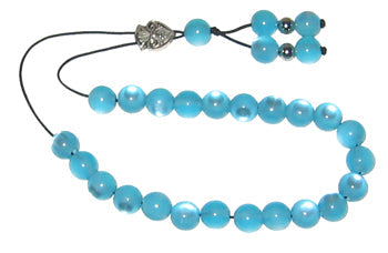Worry Beads - Classic - Turquoise Reflection - 1 pc.