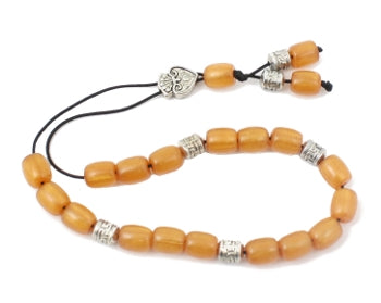 Worry Beads - Classic - Light Carmel - 1 pc.